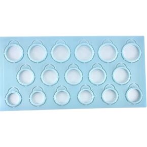 Ring Sizer Measuring Set Reusable Finger Size Gauge Measure Tool Jewelry Sizing Tools 4-12 with Half Size USA Rings Size