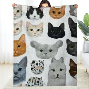 Soft and Warm Flannel Blanket for Cats and Dogs, All Season Multifunctional Blanket for Sofa, Travel, Camping, Bed, Chair Choice 30 * 40in