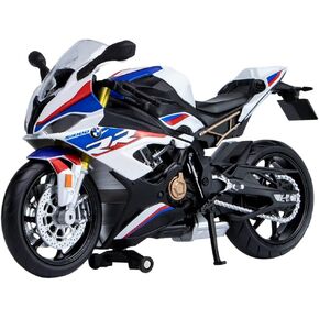 Xiangtat 1/12 Scale for BMW S1000R Diecast Motorcycles Model, BMW Metal Die-cast with Plastic Motorcycle Model Moto Gift for Adult