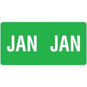 Doctor Stuff - File Folder Month Labels, July, Compatible with Smead SMMK Series Stickers, Red, 1/2" x 1", 250/Pack