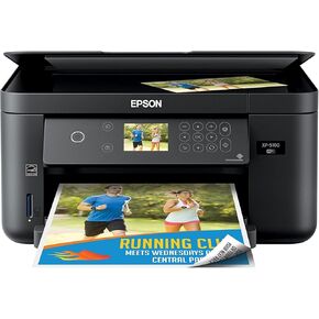 Epson Expression Home XP-5100 All-in-One Wireless Color Inkjet Printer - Print Scan Copy - 14 ppm, 4800 x 1200 dpi, 2.4" Color LCD, Auto 2-Sided Printing, 150-Sheet, Card Slot - DAODYANG Printer_Cable