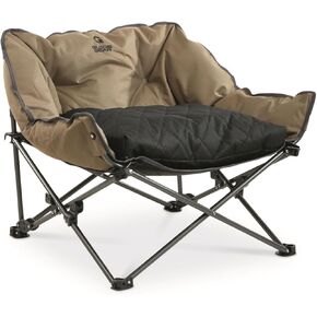 Guide Gear Padded Portable Pet Bed; Raised Outdoor Dog Couch, Cot Brown