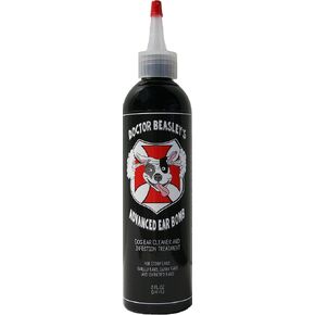 Doctor BEASLEY'S Advanced Ear Bomb is a Powerful 1 Step Cleaning Solution Treatment for Dog Ear Infections; Cleaner Replaces Drops, Vet Visits, Medication, Antibiotics for Yeast and Fungus, 8 Ounce