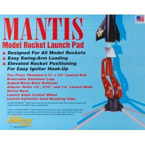 Mantis Model Rocket Launch Pad