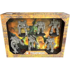 Catalyst Game Labs BattleTech | Miniatures | Legendary MechWarriors III ForcePack | Expansion | Miniature Game Ages 14+