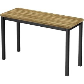 Correll Lab Table with Colonial Hickory and Black Finish LT2448-53-09-53