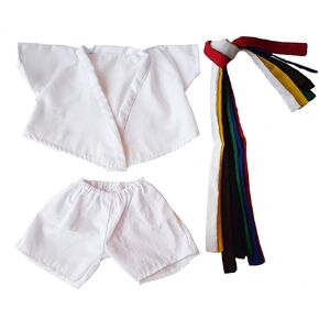 Karate Uniform Outfit Teddy Bear Clothes Fits Most 14" - 18" Build-a-Bear and Make Your Own Stuffed Animals