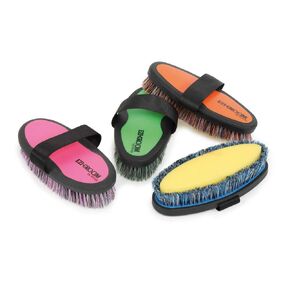 EZI-GROOM GRIP BODY WASH BRUSH (Burgundy)