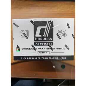 2024 PANINI DONRUSS Football Fat Pack Box Trading Cards Factory SEALED-360 Cards