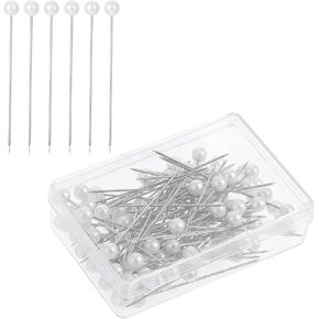 100pcs corsage دبابيس دبابيس لؤلؤة الخريطة دبوس دبوس ثابت الدبوس الإبرة لصياغة صانع المجوهر in Kuwait