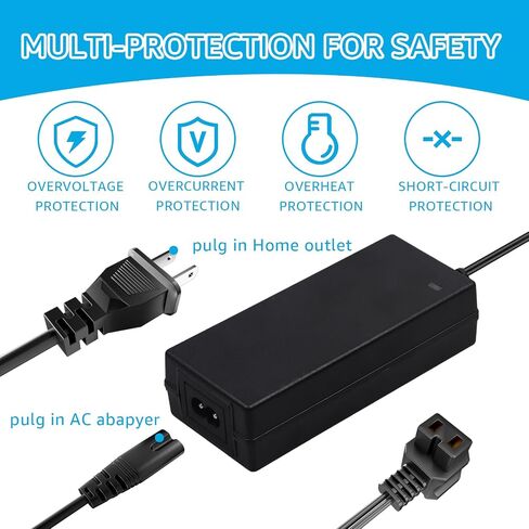 12V/24V Car Refrigerator Power Cord is Compatible with Alpicool, ARB, ICECO, Setpower, COSTWAY, and JoyTatus 12V/24V Portable Car Refrigerators. (Black Red 10FT) in Saudi Arabia