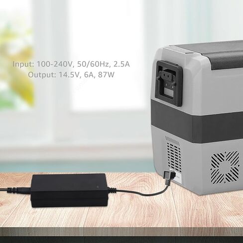 12V/24V Car Refrigerator Power Cord is Compatible with Alpicool, ARB, ICECO, Setpower, COSTWAY, and JoyTatus 12V/24V Portable Car Refrigerators. (Black Red 10FT) in Saudi Arabia