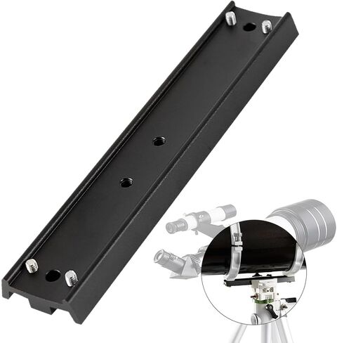 تلسكوب الفلك Platte Rail Bar Montage Platte Premium مع قطع الغيار المسمار XY220717 لوحة تجميع الصفيحة المعدنية ، الأخضر in Saudi Arabia