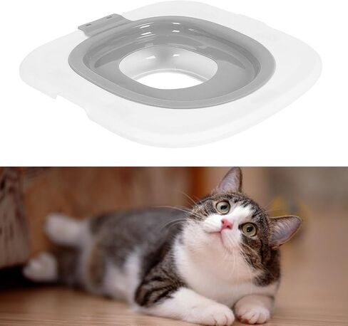 طقم التدريب على مرحاض بيلبان Cat Cat Cat Trainer Cat Trainer Curinal Alemovable Pet Toildet System for Home Pet Shop (Blue) in Saudi Arabia