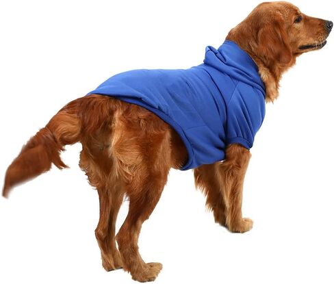 Dog Hoodie, Fashion Dog Sweatshirt, Lightweight, Breathable and Warm Pet Clothes, for Small, Medium and Large Dogs (Blue, 5XL) in Saudi Arabia
