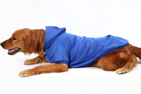 Dog Hoodie, Fashion Dog Sweatshirt, Lightweight, Breathable and Warm Pet Clothes, for Small, Medium and Large Dogs (Blue, 5XL) in Saudi Arabia