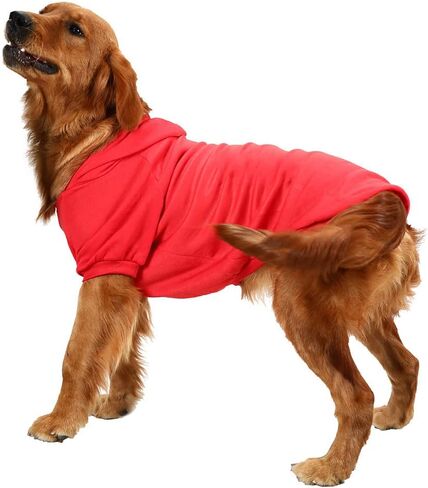 Dog Hoodie, Fashion Dog Sweatshirt, Lightweight, Breathable and Warm Pet Clothes, for Small, Medium and Large Dogs (Blue, 5XL) in Saudi Arabia