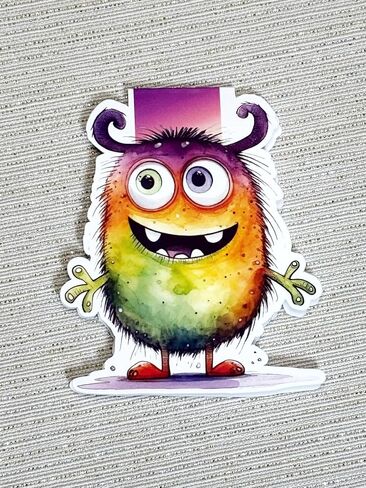يخلق إشارة مرجعية مغناطيسية لقراءة مخططات المجلات Scrapbooking Office لوازم مكتب لطيف ومضحك للديدان الكتب غير اللامعة المصنوعة يدويًا مزدوج الوجهين (رفيق القراءة) in Kuwait