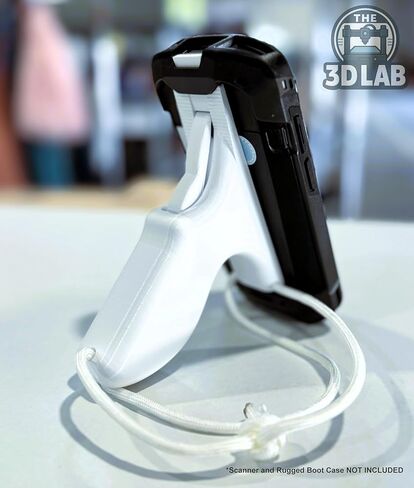 Trigger Handle for Zebra Scanners TC51, TC52, TC56 and TC57 - Any Color You Need! (White) in Kuwait