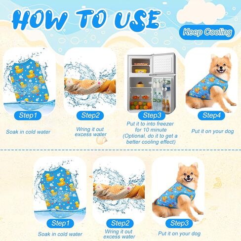 Abbylike 6 Pack Summer Dorts for Dog ، قمصان الكلب المسدود ، والتبريد السريع سريع الجفاف للحيوانات الأليفة ، سترة جرو القطط التنفس ، أعلى دبابة لتدريبات المشي لمسافات طويلة في صيد الحيوانات الأليفة (L) in Kuwait