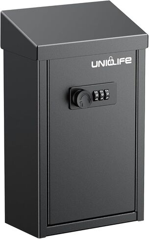 صندوق إسقاط مفتاح UniClife لخارجية ، مربعات تجميع أبيض للمعادن مع قفل مزيج ، صناديق اقتراح آمنة ، صندوق بريد مثبت على الحائط مع فتحة أعلى ، صناديق إسقاط نقدية فولاذية in Saudi Arabia
