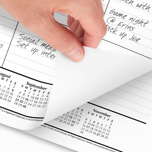 AT-A-GLANCE 2025 Desk Calendar, Monthly, Desk Pad, 21-3/4" x 17", Standard (SK220025) in Saudi Arabia