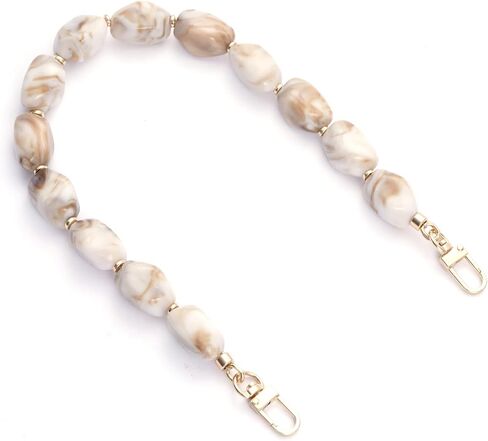 AUMEY Handbag Chain Straps Acrylic Purse Chain Strap Fashionable Replacement Purse Clutches Handles for Purse Handbags Crafts in Saudi Arabia