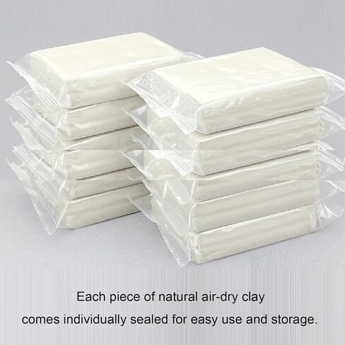 6 LB White Stoneware Clay for Pottery;Ideal for Wheel Throwing,Hand Building,Sculpting;Great for All Skill Levels (White 6 LB) in Saudi Arabia