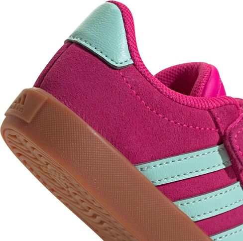 adidas Vl Court 3.0 Lace-Up Sneaker, Pink Fusion/White/Grey, 5.5 US Unisex Big Kid in Saudi Arabia