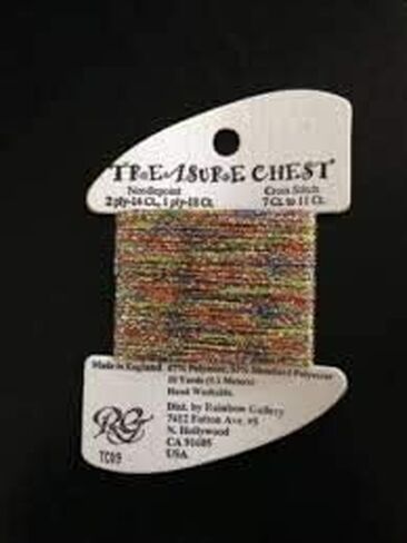 Rainbow Gallery-Treasure CHEST-COLOR-TC09-CLOISINNE-THIS Listing is for 2 Cards in Saudi Arabia
