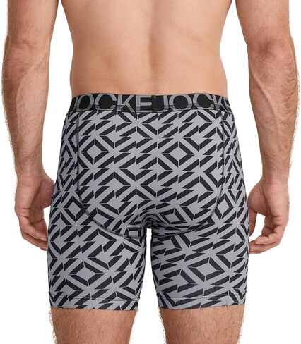 Jockey Men's Underwear ActiveStretch 7" Long Leg Boxer Brief - 3 Pack in Saudi Arabia