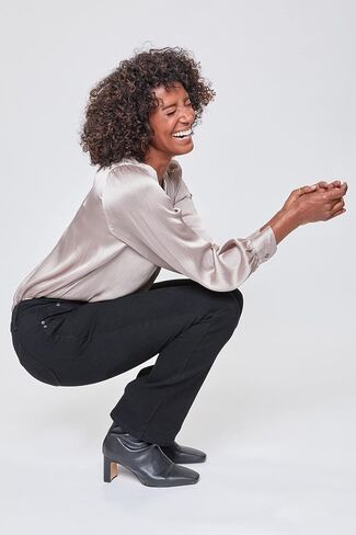Royalty For Me Womens Wannabettabutt Slim Boot Cut Lycra Sustainable Jean in Saudi Arabia