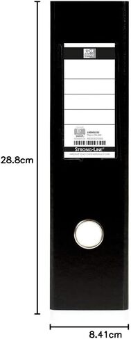 Elba A4+ MyColour Lever Arch File, 80mm Spine, Black/White (1 Folder) in Saudi Arabia