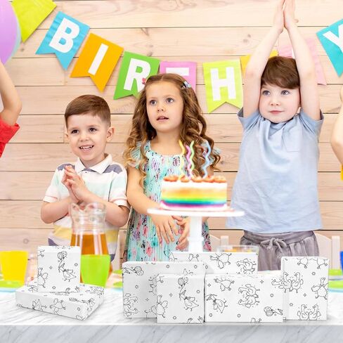 Sanixin 100 Sheets Goose Tissue Paper Black White Goose Gift Paper for Diy Crafts Birthday Wedding Devin in Saudi Arabia