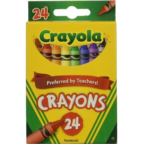 Wholesale: One Case of Crayola Crayons 24 Count (Case Contains 48 Boxes), Standard