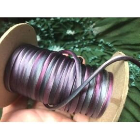 Ophelia Silk Satin Hand piping 1/8 "الأنبوب على التحيز 1YD المصنوع في القماش الولايات المتحدة الأمريكية