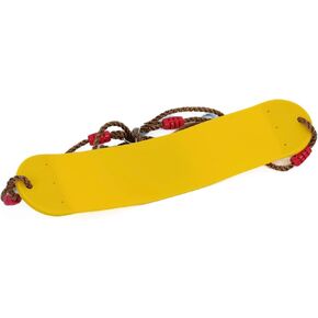Elastische Kinderschaukel Bunte EVA Soft Board U-förmige Schaukel Sitz Schaukel Kinder Garten Outdoor Schaukel (Pink)