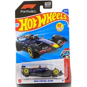 Hot Wheels Oracle RB Racing Track Aces Diecast Car, 1:64 Scale, 1/5