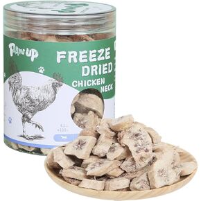 Freeze Dried Dog Treats, Grass Fed Beef Liver, Raw Single-Ingredient, High-Protein, Human Grade Bite-Sized Pieces Pet Treats, All Natural, 3.8 oz