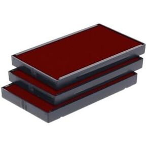 Trodat Replacement Ink Cartridge 6/4926 - Pack of 3 Color red