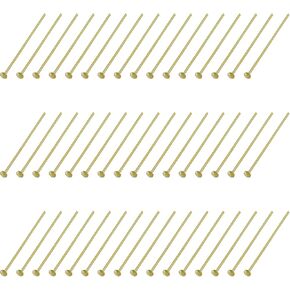 300pcs Brass Chandelier Connectors Clips Pins, Gold Crystal Prism Pins, Chandelier Replacements for Connecting Parts