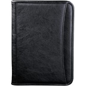 Zippered Padfolio Black 0600-10BK