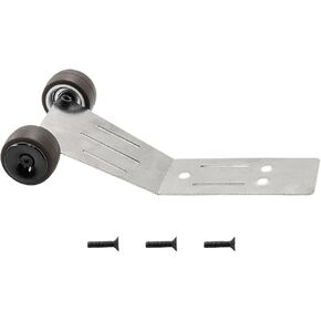 RC Wheelie Bar Upgrades Part Professional Easy to Install Part Heads up Wheel for 1/10 Scale Vehicles Accessories RC Car, Black