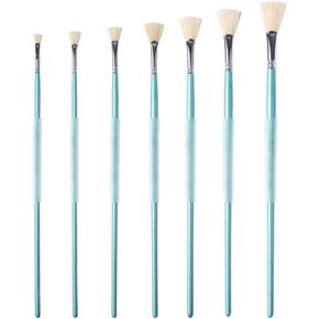 Fan Brush Watercolour Oil Painting Brush Brushes Brushes Fishtail Packing
