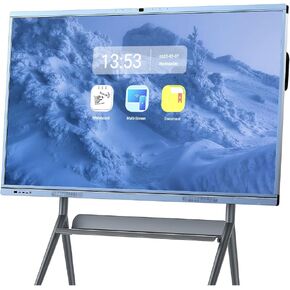 Smart Board, 49" Digital Whiteboard, Electronic Interactive Smartboard for Classroom Office Home, Screen Mirroring from Android & iOS for Presention Annotation Live Streaming (Board Only)
