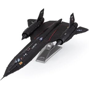 Metal Earth SR-71 Blackbird Color 3D Metal Model Kit Fascinations