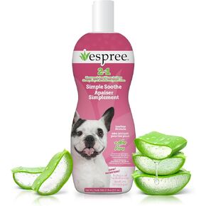 Espree Simple Soothe Shampoo & Conditioner with Baking Soda, Soothing Shampoo for Dogs, Jojoba Oil Formula, Nourishing Dog Conditioner, Puppy Essentials, 20oz