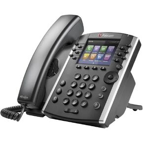VVX 411 12-Line IP Phone Gigabit Poe (متجدد)