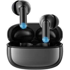 AI Language Translation Earbuds, Translation Earbuds Real Time with 144 Languages & Accents Online, 3-in-1 Translator Earbuds for Travel Business Meetings Learning Bluetooth 5.4 (Black-Y16)