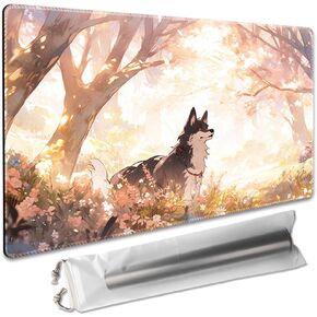 لعبة Premium Board 14x24in TCG Playmat متوافقة مع OCG CCG RPG MTG Playmats ، Mousepad Desk Mats (Donyal Dogs)